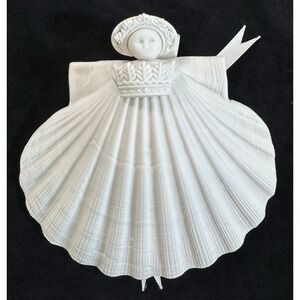 Margaret Furlong Coronation Angel 1989 Shell Ornament Limited Ed Gifts From God